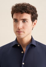 Regular Casual Hemd Uni in Dunkelblau |  Seidensticker Onlineshop