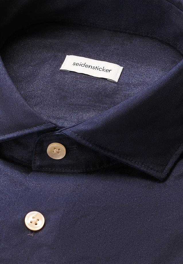 Regular Casual shirt Uni in Dark Blue |  Seidensticker Onlineshop
