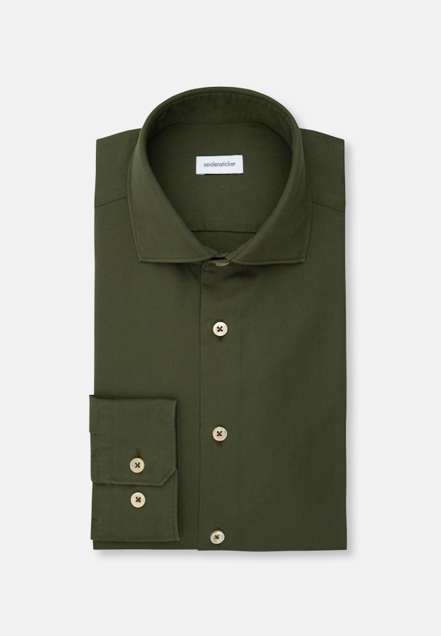 Regular Casual Hemd Uni in Dunkelblau |  Seidensticker Onlineshop