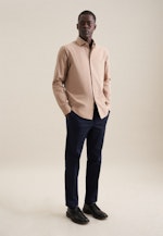 Regular Casual Hemd Uni in Braun |  Seidensticker Onlineshop