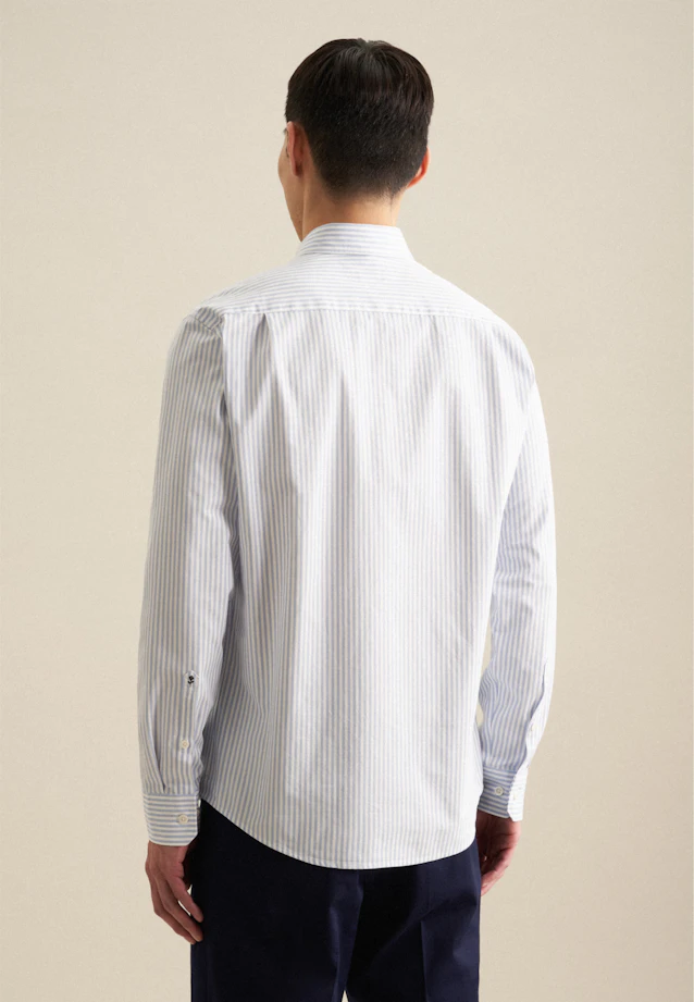 Regular Casual shirt Stripe in Light Blue |  Seidensticker Onlineshop