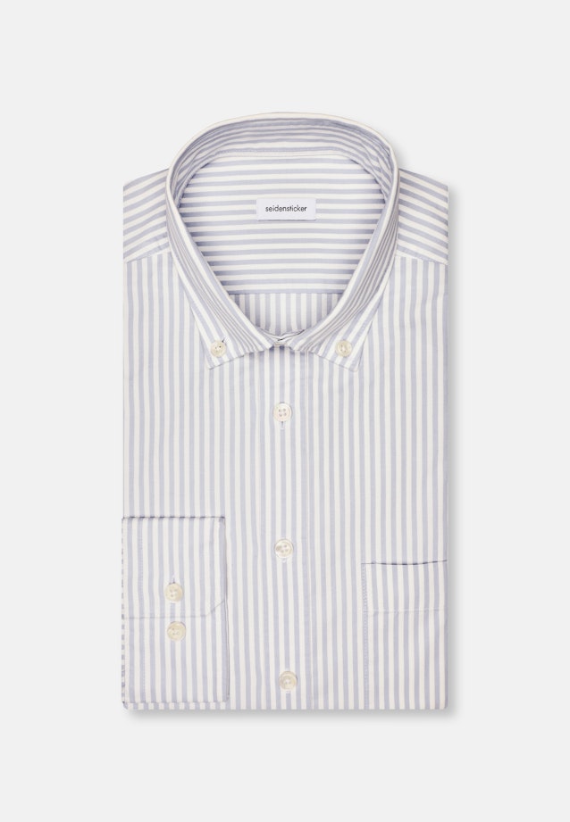 Regular Casual shirt Stripe in Light Blue |  Seidensticker Onlineshop