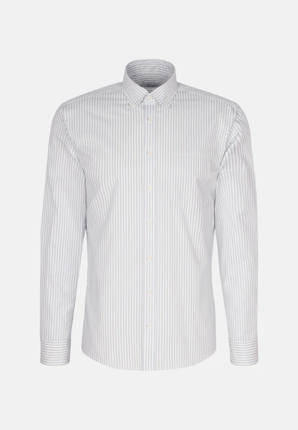 Regular Casual shirt Stripe in Light Blue |  Seidensticker Onlineshop