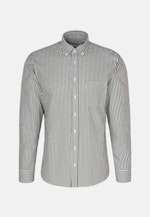 Casual overhemd in Regular with Button-Down-Kraag in Donkerblauw |  Seidensticker Onlineshop