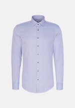 Chemise performance Slim Twill (sergé) Col Kent in Bleu Clair |  Seidensticker Onlineshop