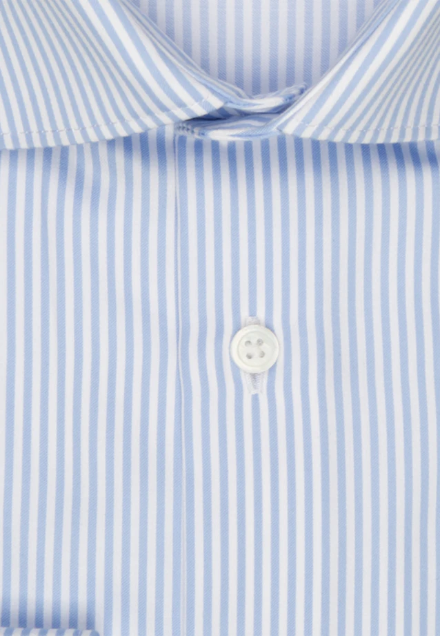Shaped Business shirt Stripes in Light Blue |  Seidensticker Onlineshop