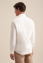 Slim Casual shirt Uni in Ecru |  Seidensticker Onlineshop