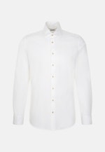 Slim Casual shirt Uni in Ecru |  Seidensticker Onlineshop