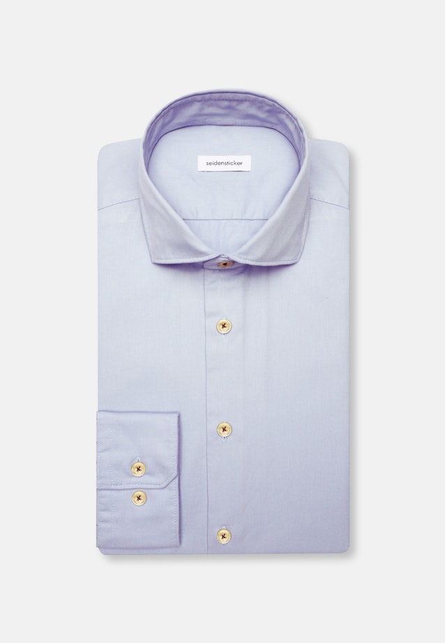 Slim Casual Hemd Uni in Hellblau |  Seidensticker Onlineshop