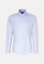 Chemise Décontractée Slim Manche Longue Sémi-Classique in Hellblau |  Seidensticker Onlineshop