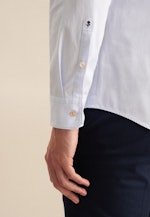 Slim Chemise décontractée Uni in Bleu Clair |  Seidensticker Onlineshop