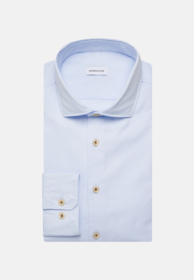 Slim Casual Hemd Uni in Hellblau |  Seidensticker Onlineshop