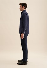 Slim Casual Hemd Uni in Dunkelblau |  Seidensticker Onlineshop