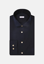 Chemise Décontractée Slim Manche Longue Sémi-Classique in Bleu Foncé |  Seidensticker Onlineshop