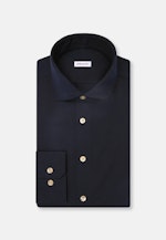 Slim Casual Hemd Uni in Dunkelblau |  Seidensticker Onlineshop