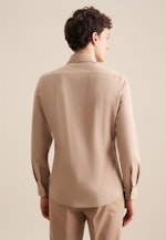 Slim Casual Hemd Uni in Braun |  Seidensticker Onlineshop