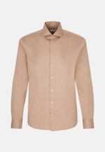 Slim Casual shirt Uni in Braun |  Seidensticker Onlineshop