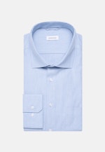 Regular Flanellhemd Uni in Hellblau |  Seidensticker Onlineshop