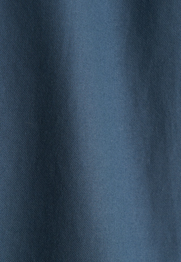 Regular Flanellhemd Uni in Türkis |  Seidensticker Onlineshop