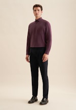 Chemise en flanelle Regular Flanelle Col Kent in Lilas |  Seidensticker Onlineshop