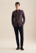 Casual Shirt in Slim with Kent-Collar in Yellow |  Seidensticker Onlineshop