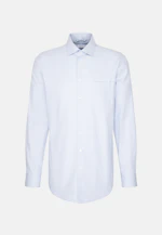 Regular Flanellhemd Pepita in Hellblau |  Seidensticker Onlineshop