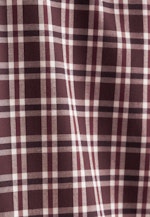 Regular Flanellhemd Karo in Lila |  Seidensticker Onlineshop