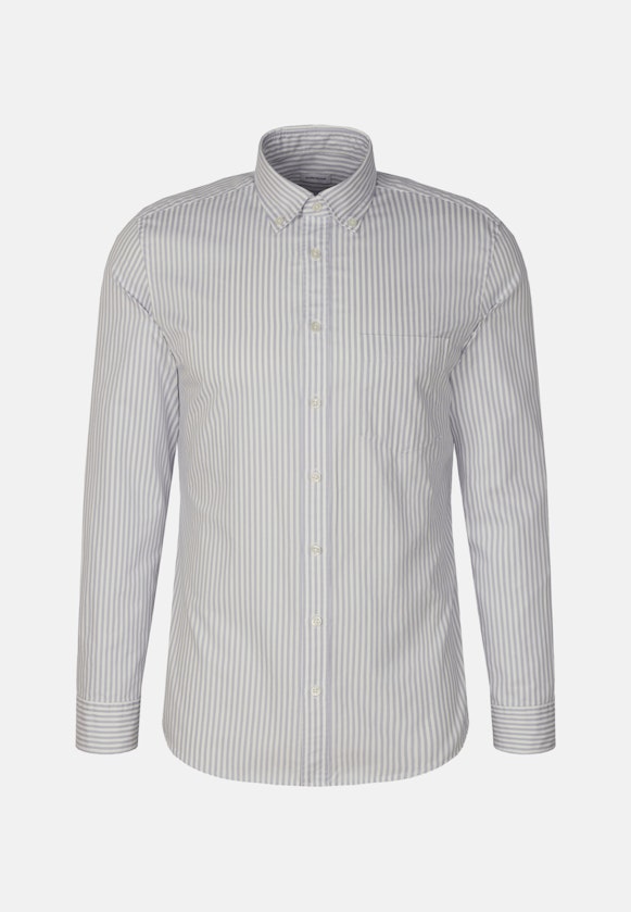 Casual overhemd in Slim with Button-Down-Kraag in Lichtblauw |  Seidensticker Onlineshop