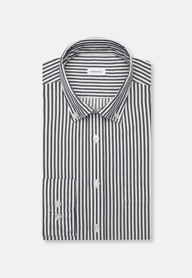 Slim Casual shirt Stripe in Dark Blue |  Seidensticker Onlineshop