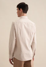 Slim Casual Hemd Streifen in Braun |  Seidensticker Onlineshop