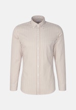 Casual Shirt in Slim with Button-Down-Collar in Brown |  Seidensticker Onlineshop