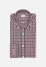 Flannel shirt in Comfort with Button-Down-Collar in Pink |  Seidensticker Onlineshop