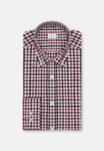 Comfort Flanellhemd Karo in Rosa/Pink |  Seidensticker Onlineshop