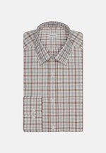 Flanell Flanellhemd in Comfort mit Button-Down-Kragen in Braun |  Seidensticker Onlineshop