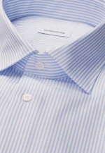 Regular Business shirt Stripes in Light Blue |  Seidensticker Onlineshop