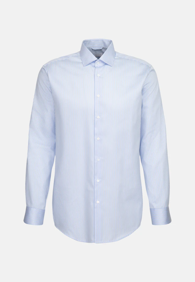 Regular Business shirt Stripes in Light Blue |  Seidensticker Onlineshop