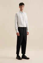 Regular Flanellhemd Karo in Grau |  Seidensticker Onlineshop