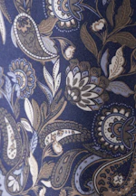 Regular Flannel shirt Print in Dark Blue |  Seidensticker Onlineshop