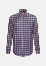 Casual Shirt in Slim with Button-Down-Collar in Dark Blue |  Seidensticker Onlineshop