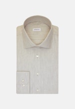 Chemise en flanelle Shaped Fil à fil Col Kent in Gris |  Seidensticker Onlineshop