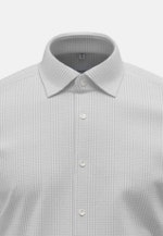 Chemise en flanelle Slim Flanelle Col Kent in Gris |  Seidensticker Onlineshop