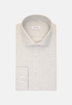 Chemise en flanelle Slim Flanelle Col Kent in Gris |  Seidensticker Onlineshop