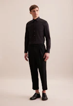Slim Chemise d'affaires Uni in Noir |  Seidensticker Onlineshop