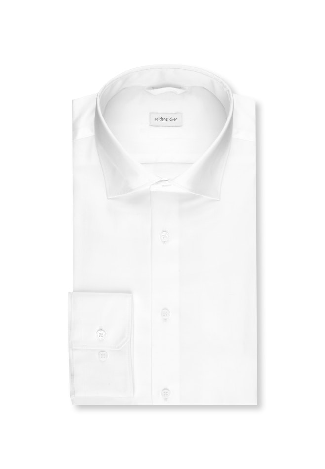 Slim Business Hemd Uni in Weiß | Seidensticker Onlineshop