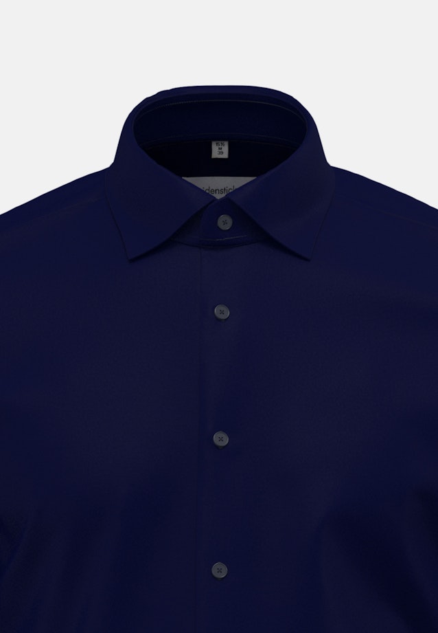 Slim Business shirt Uni in Dark Blue |  Seidensticker Onlineshop