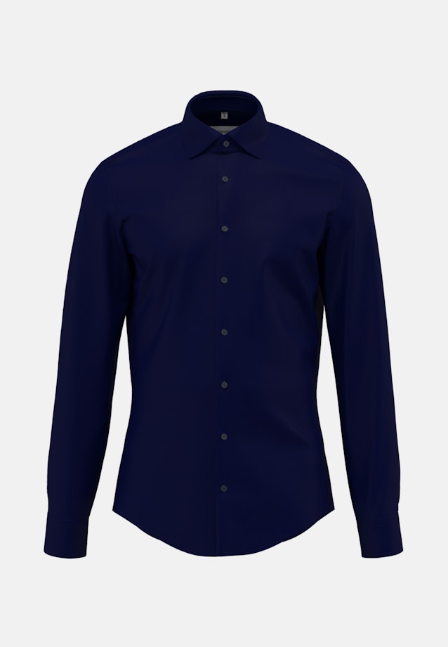 Slim Business shirt Uni in Dark Blue |  Seidensticker Onlineshop