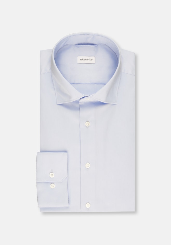 Slim Chemise d'affaires Uni dans Bleu Clair | Boutique en ligne Seidensticker