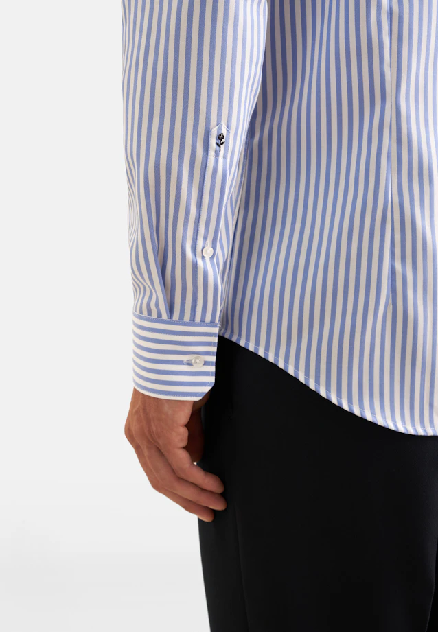 Slim Business shirt Stripes in Light Blue |  Seidensticker Onlineshop