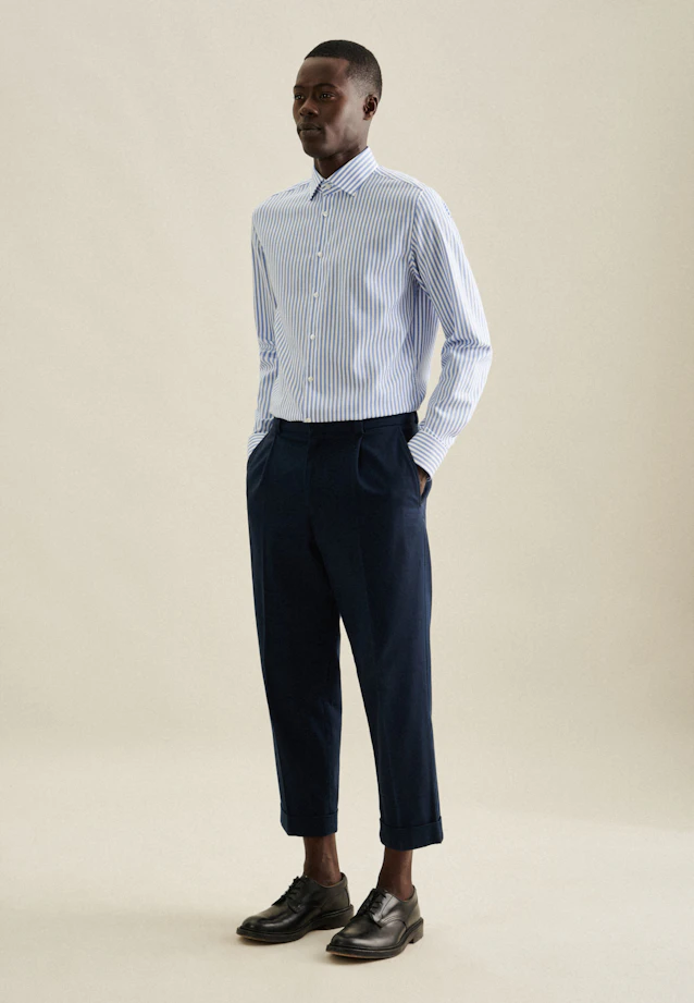 Slim Business shirt Stripes in Light Blue |  Seidensticker Onlineshop