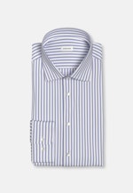 Slim Business Hemd Gestreift in Mittelblau |  Seidensticker Onlineshop